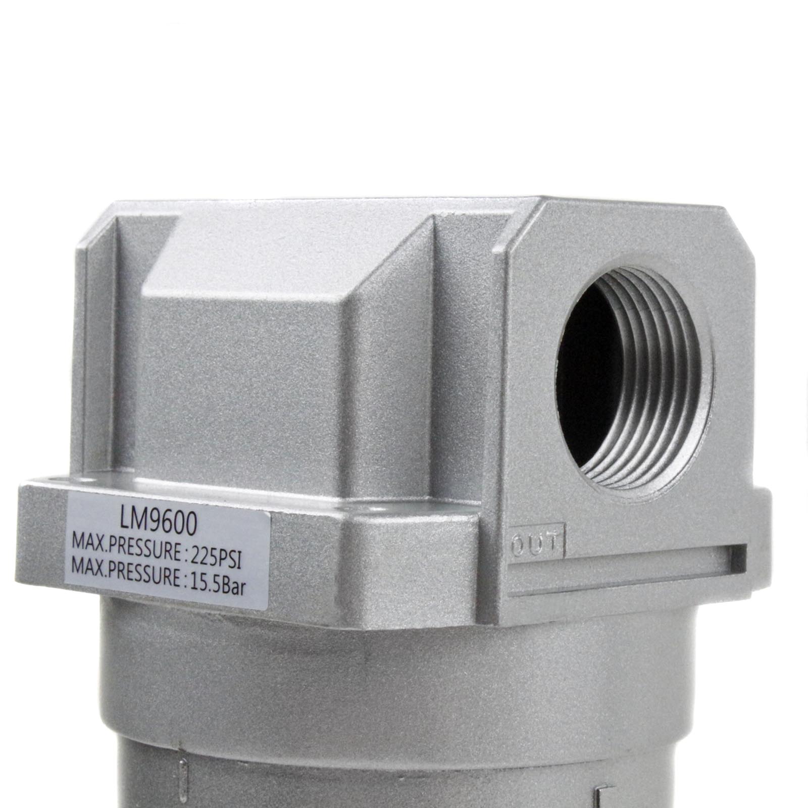 1" Compressed Air In Line Filter Desiccant Dryer Moisture Water